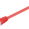 GOOBAY 50151 - Cat.5e F/UTP Patchkabel CCA rot 1
