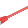 GOOBAY 50156 - Cat.5e F/UTP Patchkabel CCA rot 10
