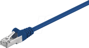 GOOBAY 50157 - Cat.5e F/UTP Patchkabel CCA blau 0