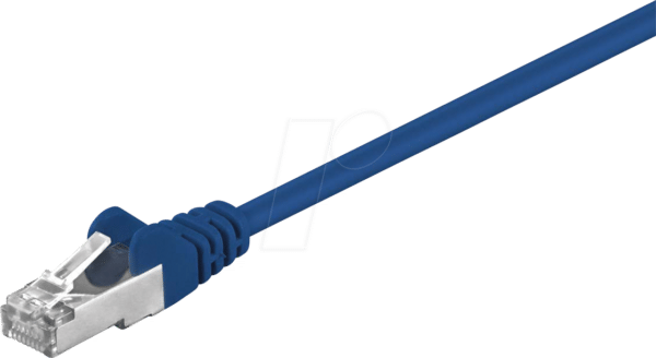 GOOBAY 50157 - Cat.5e F/UTP Patchkabel CCA blau 0