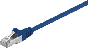 GOOBAY 50158 - Cat.5e F/UTP Patchkabel CCA blau 1