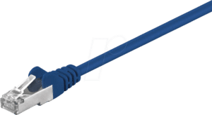 GOOBAY 50159 - Cat.5e F/UTP Patchkabel CCA blau 2