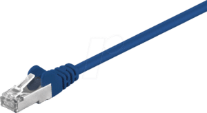 GOOBAY 50162 - Cat.5e F/UTP Patchkabel CCA blau 7