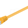 GOOBAY 50178 - Cat.5e F/UTP Patchkabel CCA gelb 10