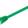GOOBAY 50180 - Cat.5e F/UTP Patchkabel CCA grün 1