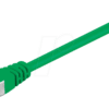 GOOBAY 50185 - Cat.5e F/UTP Patchkabel CCA grün 10
