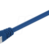 GOOBAY 50862 - Cat.5e F/UTP Patchkabel CCA blau 15