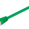 GOOBAY 50871 - Cat.5e F/UTP Patchkabel CCA grün 20