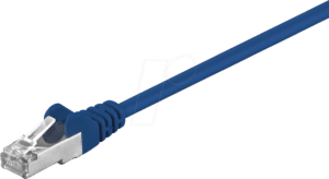 GOOBAY 68615 - Cat.5e F/UTP Patchkabel CCA blau 0