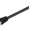 GOOBAY 68663 - Cat.5e F/UTP Patchkabel CCA schwarz 50