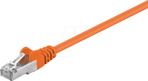 GOOBAY 93455 - Cat.5e F/UTP Patchkabel CCA orange 0