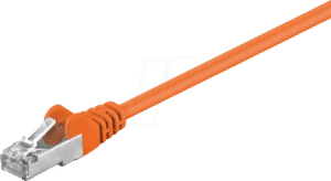 GOOBAY 93457 - Cat.5e F/UTP Patchkabel CCA orange 1