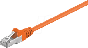 GOOBAY 93458 - Cat.5e F/UTP Patchkabel CCA orange 10