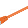 GOOBAY 95538 - Cat.5e F/UTP Patchkabel CCA orange 1