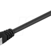 GOOBAY 95540 - Cat.5e F/UTP Patchkabel CCA schwarz 1