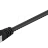 GOOBAY 95618 - Cat.5e F/UTP Patchkabel CCA schwarz 25