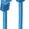 SHVP 75515-B - 5m Patchkabel - Cat.7-Rohkabel blau