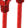 SHVP 75515-SLR - 5m Patchk.-Flach U/FTP Cat.7-Rohkabel rot
