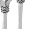 SHVP 75520-SL - 10m Patchk.-Flach U/FTP Cat.7-Rohkabel grau