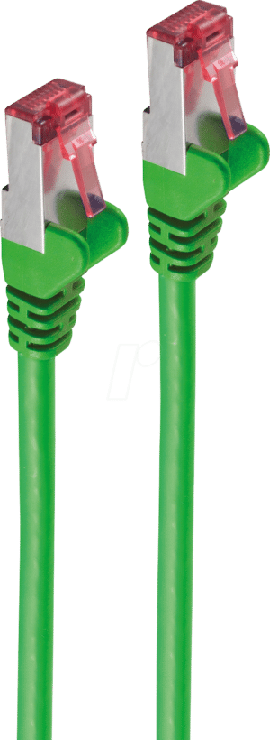 SHVP 75711A1.5G - Patchkabel Cat.6A grün 1