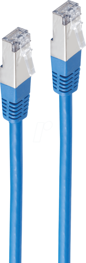 SHVP 75711H25B - Patchkabel Cat.6 S/FTP PIMF blau 0