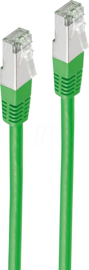 SHVP 75711H25G - Patchkabel Cat.6 S/FTP PIMF grün 0