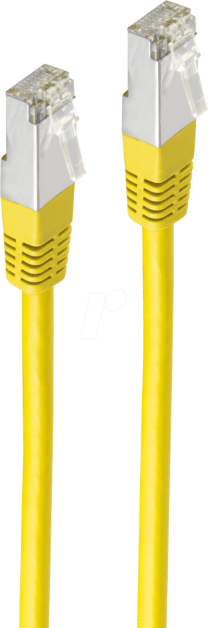 SHVP 75711H05Y - Patchkabel Cat.6 S/FTP PIMF gelb 0