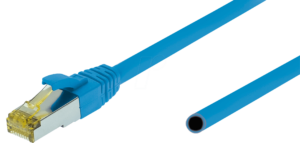 UF CAT6A BL 100 - Cat.6a Ultra Flex -Patchkabel - 100 m - blau