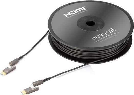 Inakustik 0092431015 HDMI-Kabel 15 m HDMI Typ D (Mikrofon) Anthrazit (0092431015)