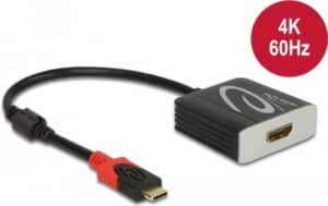 DeLOCK 65400 USB-Grafikadapter Schwarz (65400)