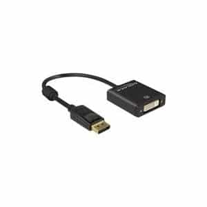 DeLOCK - DisplayPort-Adapter - DisplayPort (M) - DVI-I (W) - 20cm (DisplayPort 1