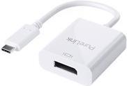 PureLink iSeries - USB/DisplayPort-Adapter - USB-C (M) zu DisplayPort (W) - 10 cm - 2160p-Unterstützung - weiß