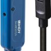 Lindy 5m USB 3.2 Gen 1 C/A Aktivverlängerung Pro Bis zu 40m Verlängerung für ein USB Typ A Gerät an einem USB Typ C Computer (43380)