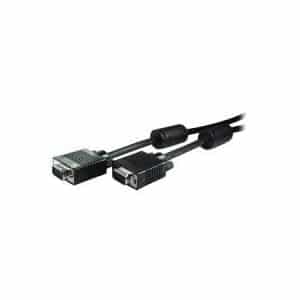 Shiverpeaks BASIC-S - VGA-Kabel - HD-15 (VGA) (M) zu HD-15 (VGA) (M) - 10 m - Daumenschrauben - Schwarz
