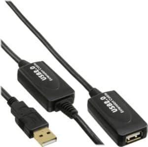 Kindermann - USB-Verlängerungskabel - USB (M) bis USB (W) - USB 2.0 - 20 m - aktiv (K-34613I)