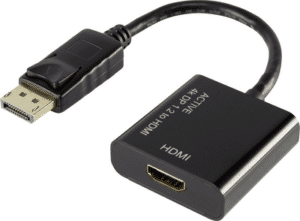 renkforce - Videokonverter - DisplayPort - HDMI - Schwarz