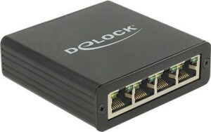DeLock Adapter USB 3.0 > 4 x Gigabit LAN - Netzwerkadapter - USB 3.0 - Gigabit Ethernet x 4