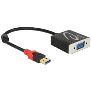 Delock Adapter USB 3.0 Typ-A Stecker > VGA Buchse (62738)