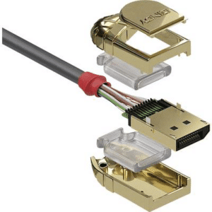 Lindy Gold - DisplayPort-Kabel - DisplayPort (M) bis DisplayPort (M) - DisplayPort 1