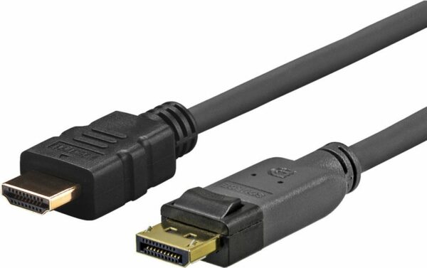 VivoLink Pro - Adapterkabel - DisplayPort männlich zu HDMI männlich - 1.5 m - eingerastet