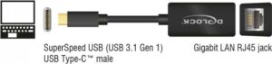 DeLock - Netzwerkadapter - USB 3