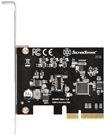 SilverStone ECU07 - USB-Adapter - PCIe 3.0 x4 Low-Profile - USB 3.2 Gen 2x2 x 1