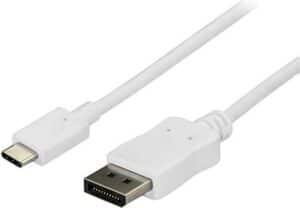 StarTech.com 1 m (3 ft.) USB C to DisplayPort Cable - 4K 60Hz - White - Externer Videoadapter - STM32F072CBU6 - USB-C - DisplayPort - weiß