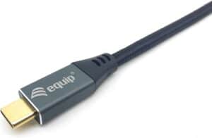 Equip - Adapterkabel - USB-C (M) zu DisplayPort (M) - Thunderbolt 3 / DisplayPort 1.4 - 3 m - unterstützt 4K 60 Hz (3840 x 2160)
