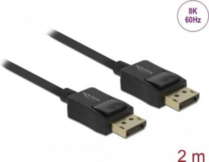 DeLOCK Coaxial - Videokabel - DisplayPort (M) bis DisplayPort (M) - DisplayPort 1