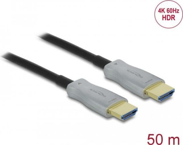 Delock - Highspeed HDMI-Kabel - HDMI männlich bis HDMI männlich - 50