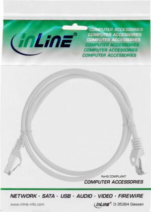 InLine 78802 Netzwerkkabel 2 m Cat8.1 S/FTP (S-STP) Grau (78802)