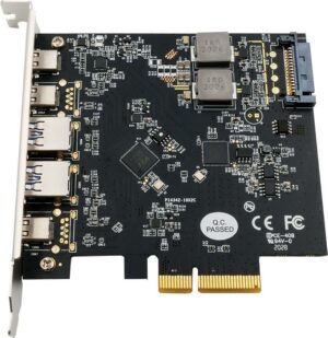 EXSYS EX-12007 Schnittstellenkarte/Adapter Eingebaut USB 3.2 Gen 2 (3.1 Gen 2) (EX-12007)