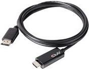 Club 3D - Videokonverter - DisplayPort - HDMI (CAC-1082)