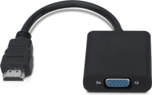 MicroConnect - Standard - Videoadapter - HDMI männlich zu 15 pin D-Sub (DB-15) weiblich - 15cm - Schwarz (HDMVGA1B)